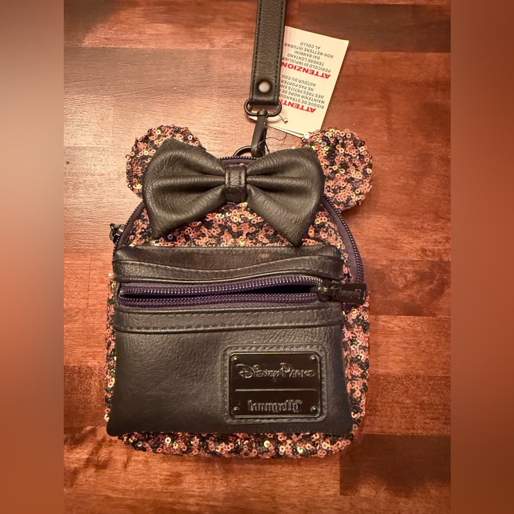 Rare Disney Parks x Loungefly Belle of the Bronze Wristlet NWT